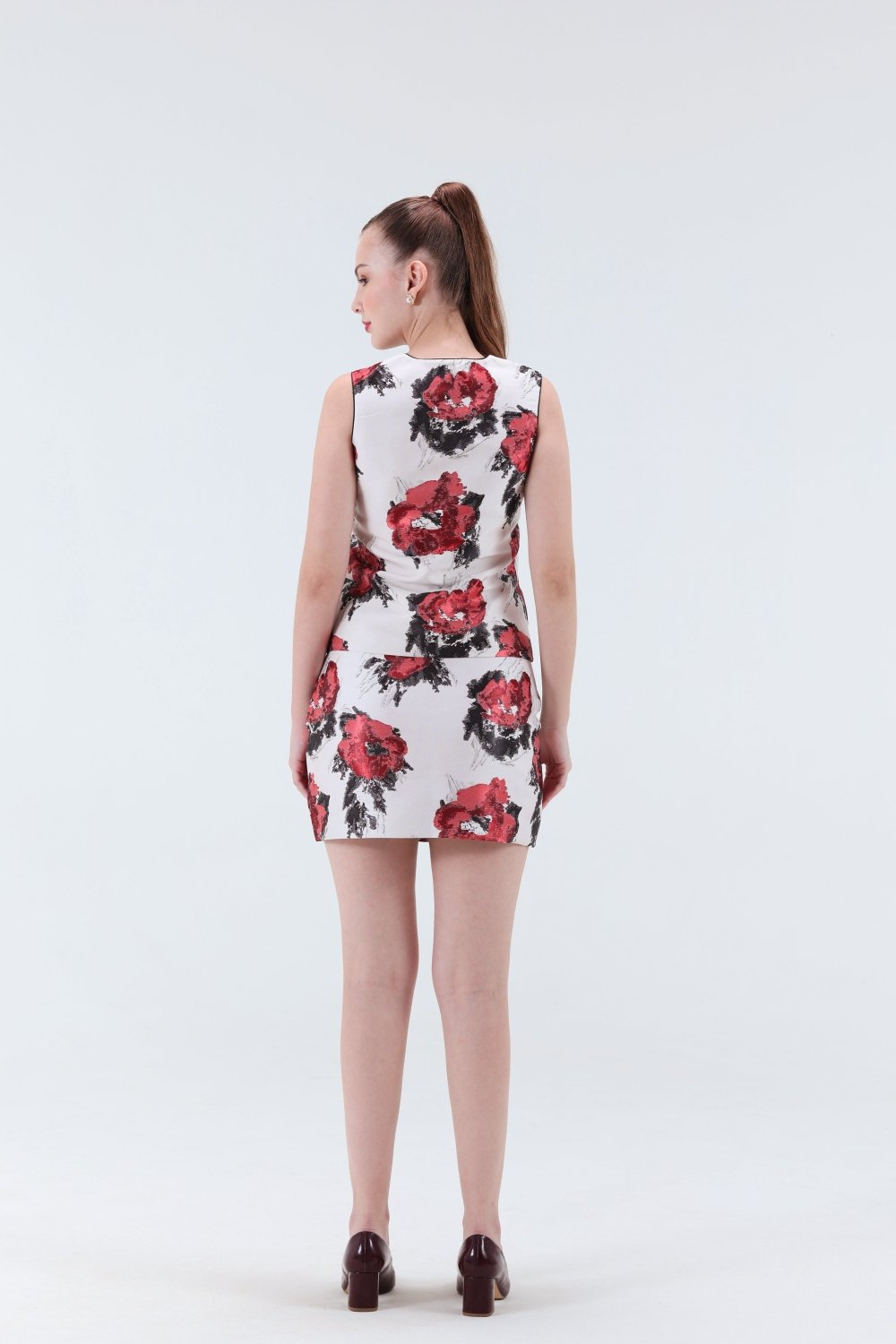 Florence Textured Vest & Mini Co-ord Set - Xaya