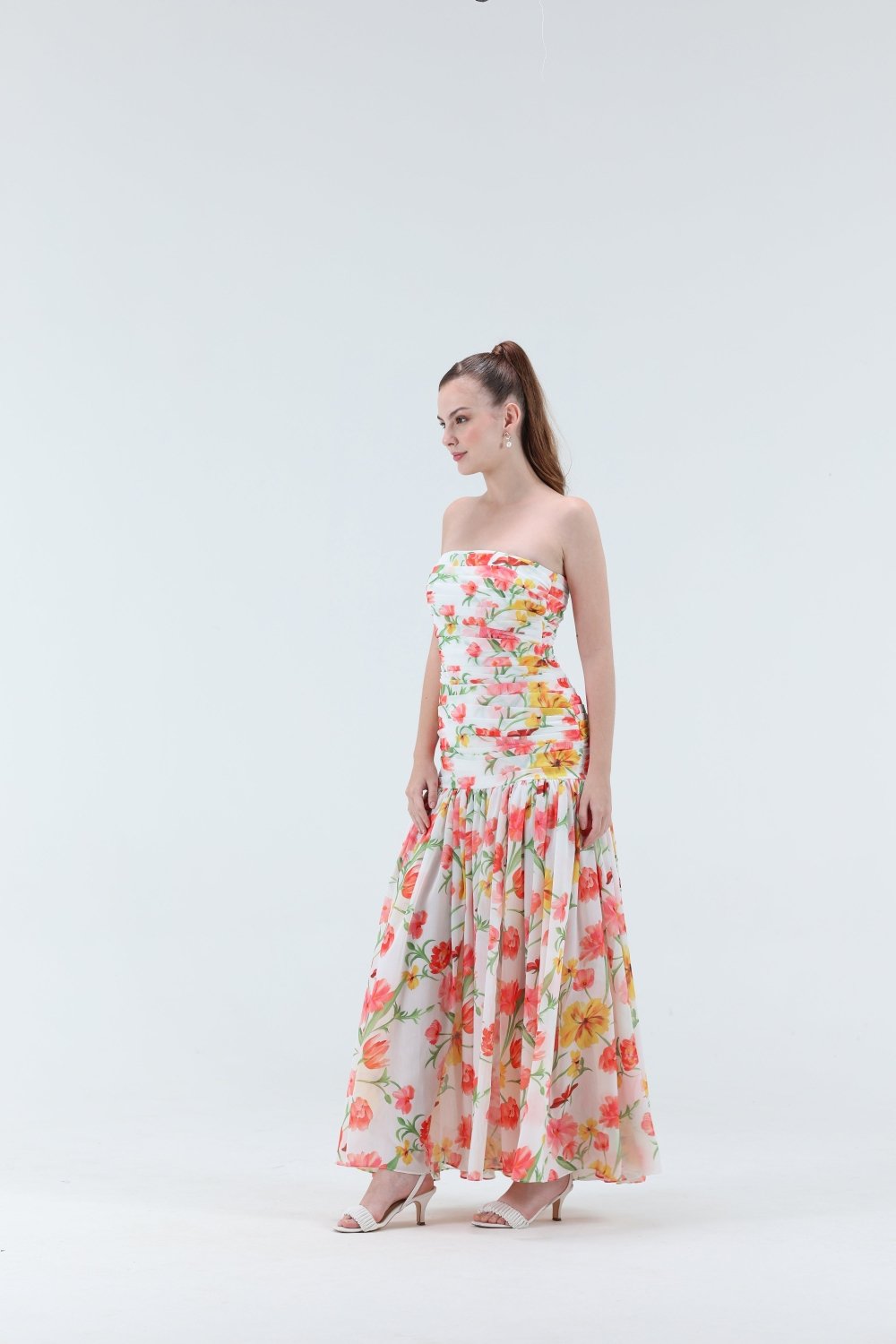 Gladys Off shoulder Maxi Dress - Xaya