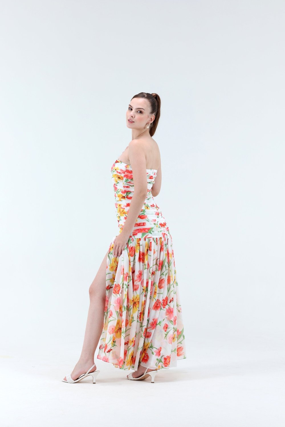 Gladys Off shoulder Maxi Dress - Xaya