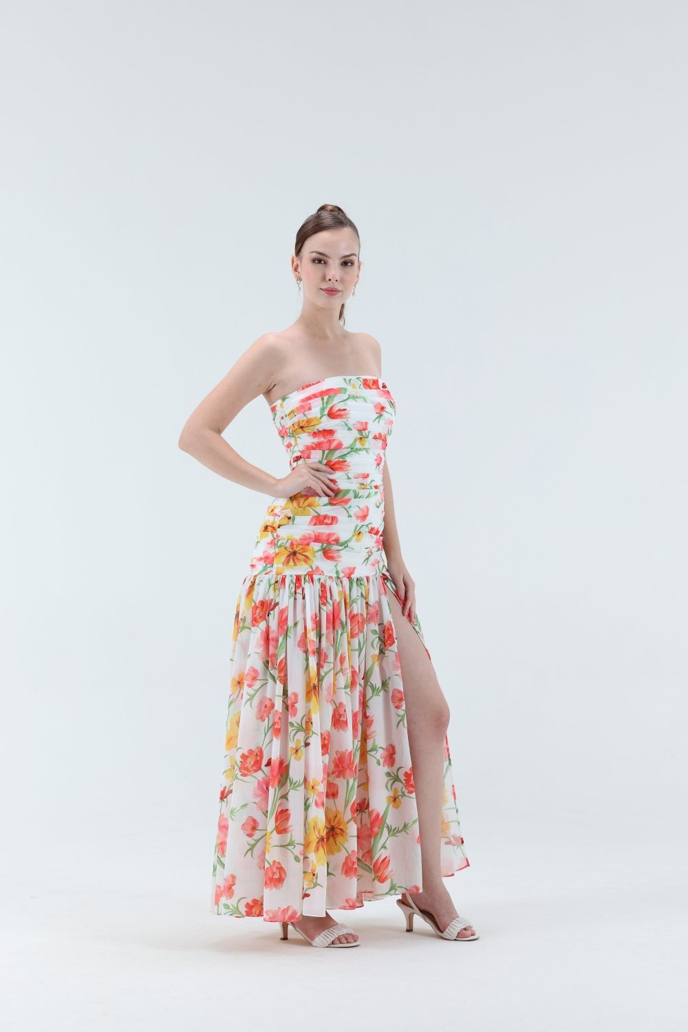 Gladys Off shoulder Maxi Dress - Xaya