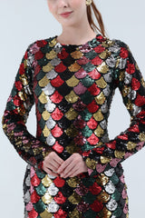 Luce Shell Mini Dress - Xaya