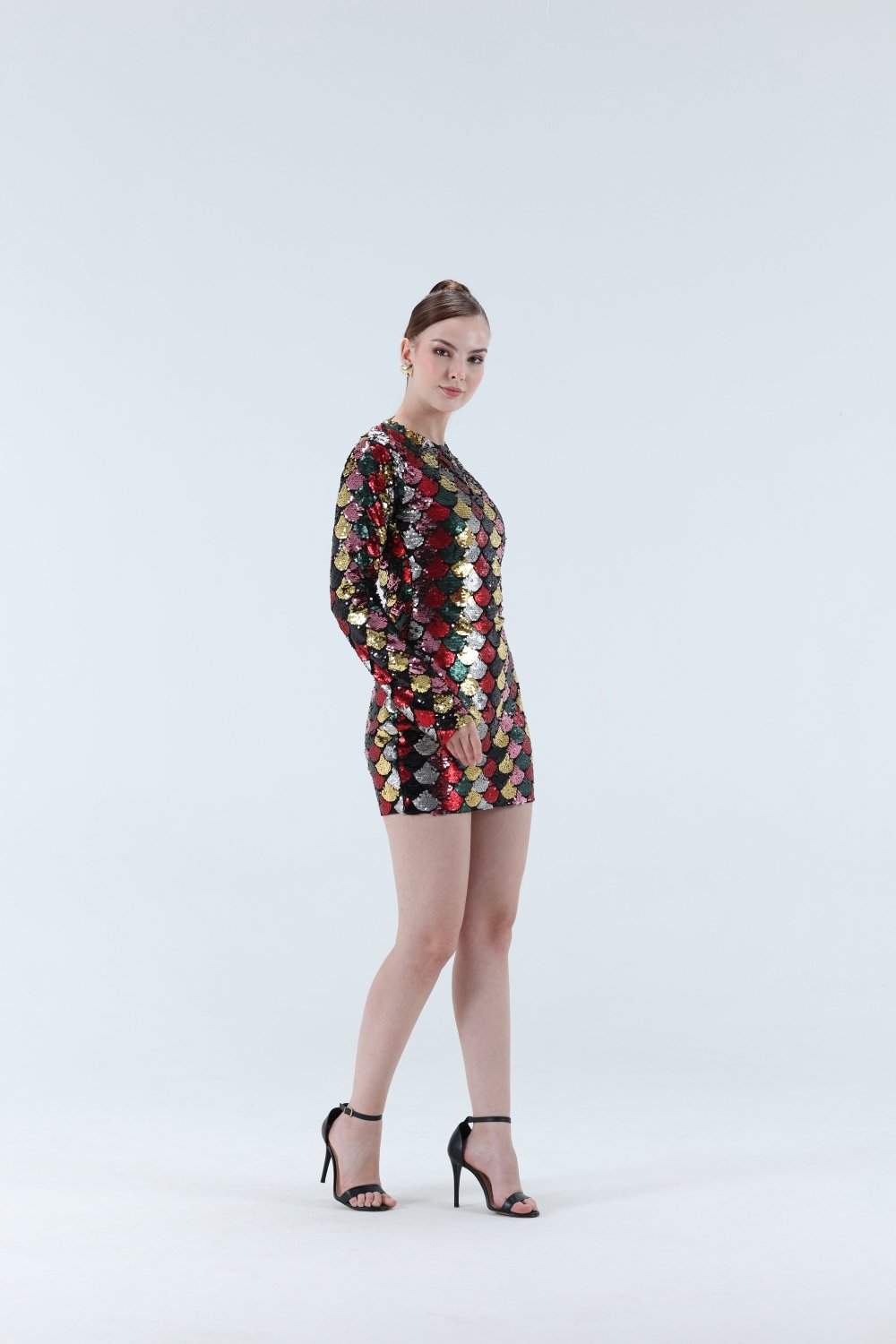 Luce Shell Mini Dress - Xaya
