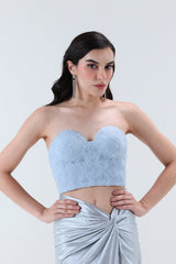 Odile Corset & Knotted Skirt Co-ord Set - Xaya