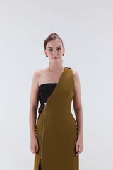 Olivia Wrap Jacket Dress - Xaya