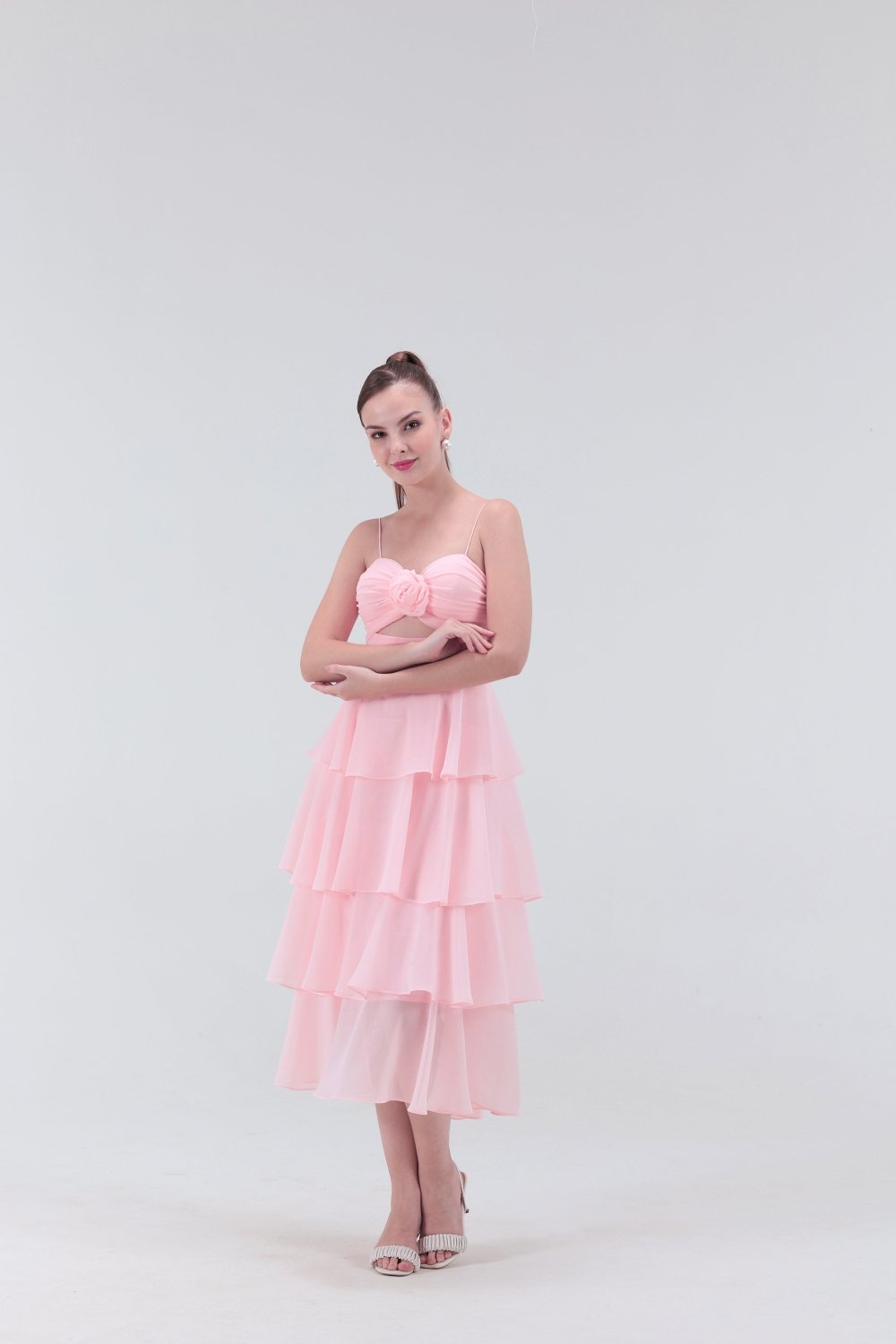 Shayla Rose Midi Dress - Xaya
