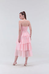 Shayla Rose Midi Dress - Xaya