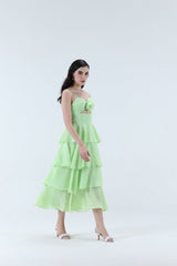 Shayla Rose Midi Dress - Xaya