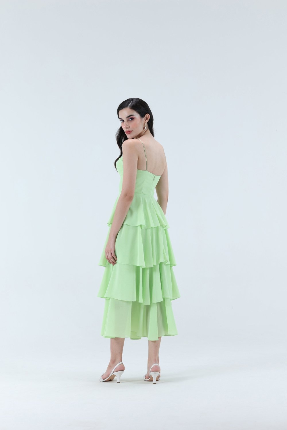 Shayla Rose Midi Dress - Xaya