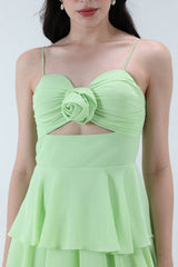 Shayla Rose Midi Dress - Xaya