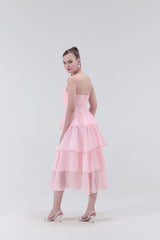 Shayla Rose Midi Dress - Xaya