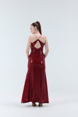 Susana Sequence Maxi Dress - Xaya