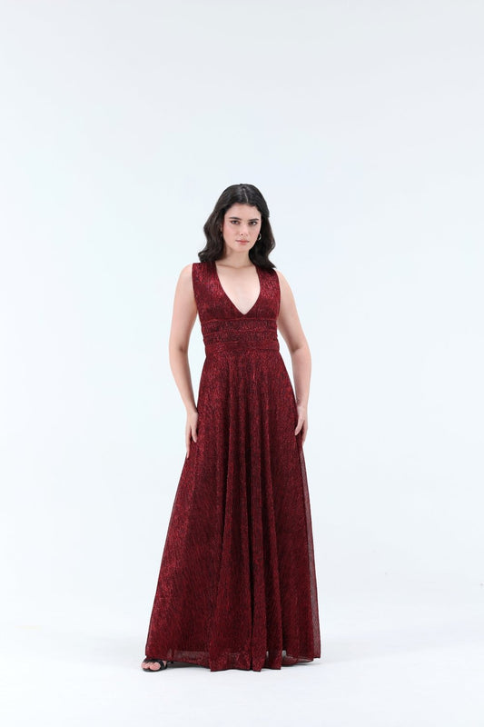 Victoire Flared Maxi Dress - Xaya